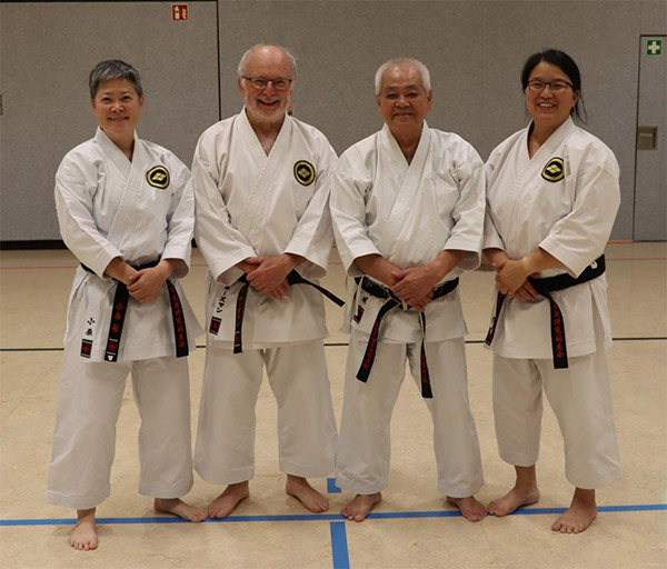 Shihan Toshihiro Oshiro in Alpen