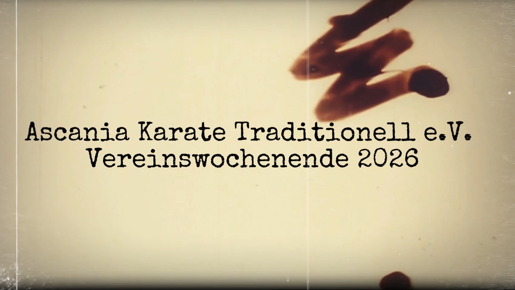 Vereinswochenende 2026